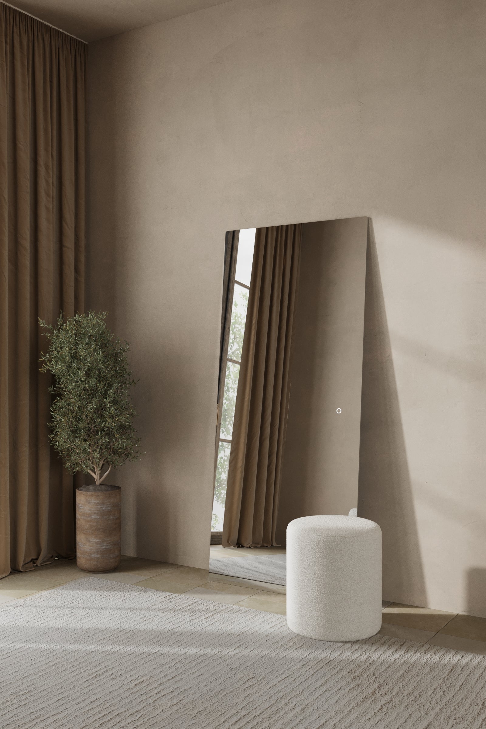 Zara Frameless LED Rectangular Mirror - Image 5