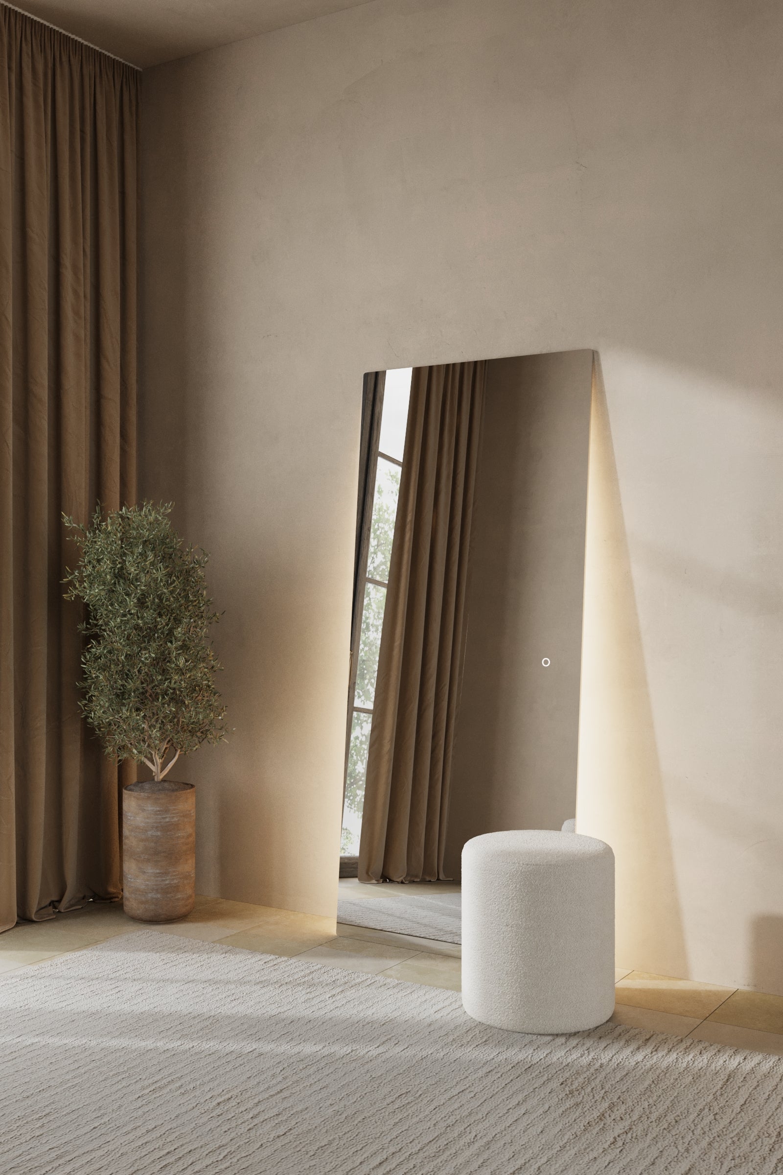 Zara Frameless LED Rectangular Mirror - Image 6