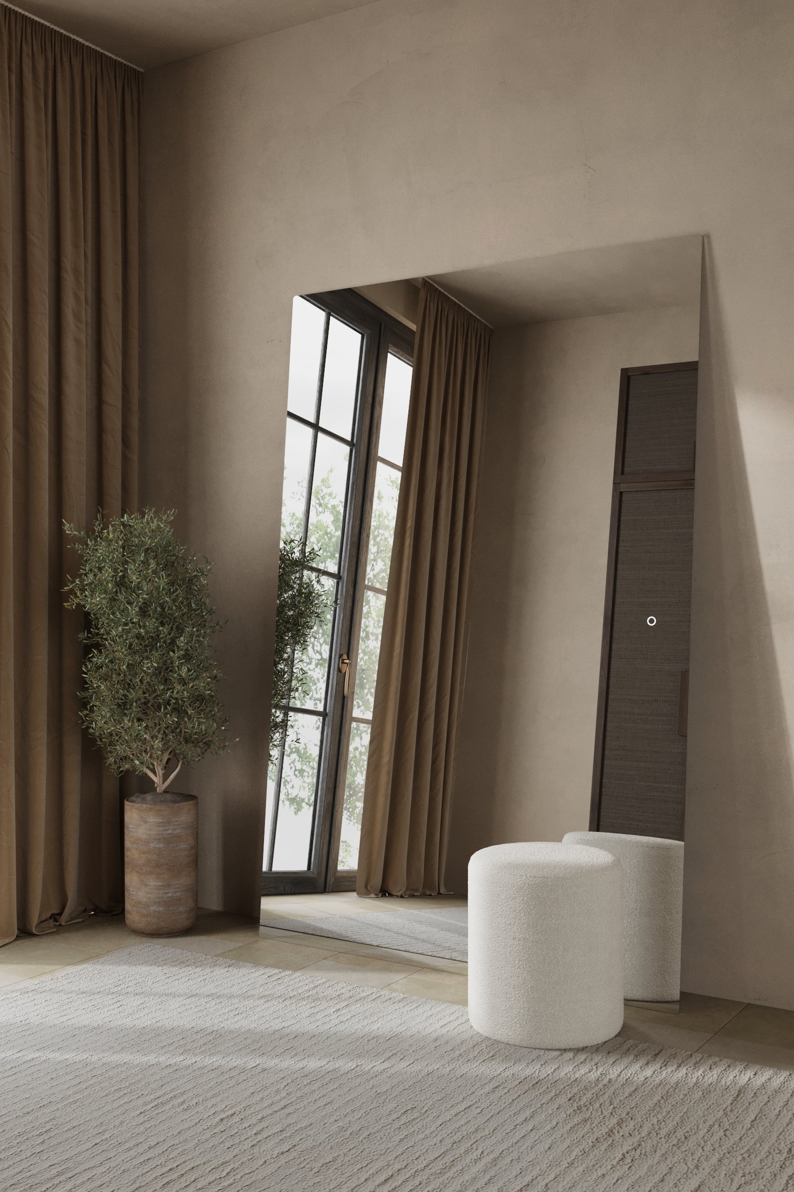 Zara Frameless LED Rectangular Mirror - Image 8