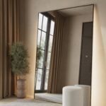 Zara Black LED Rectangular Mirror