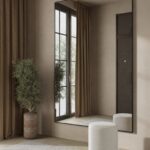 Zara Black LED Rectangular Mirror