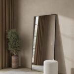 Zara Black LED Rectangular Mirror