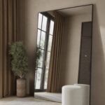 Zara Black LED Rectangular Mirror