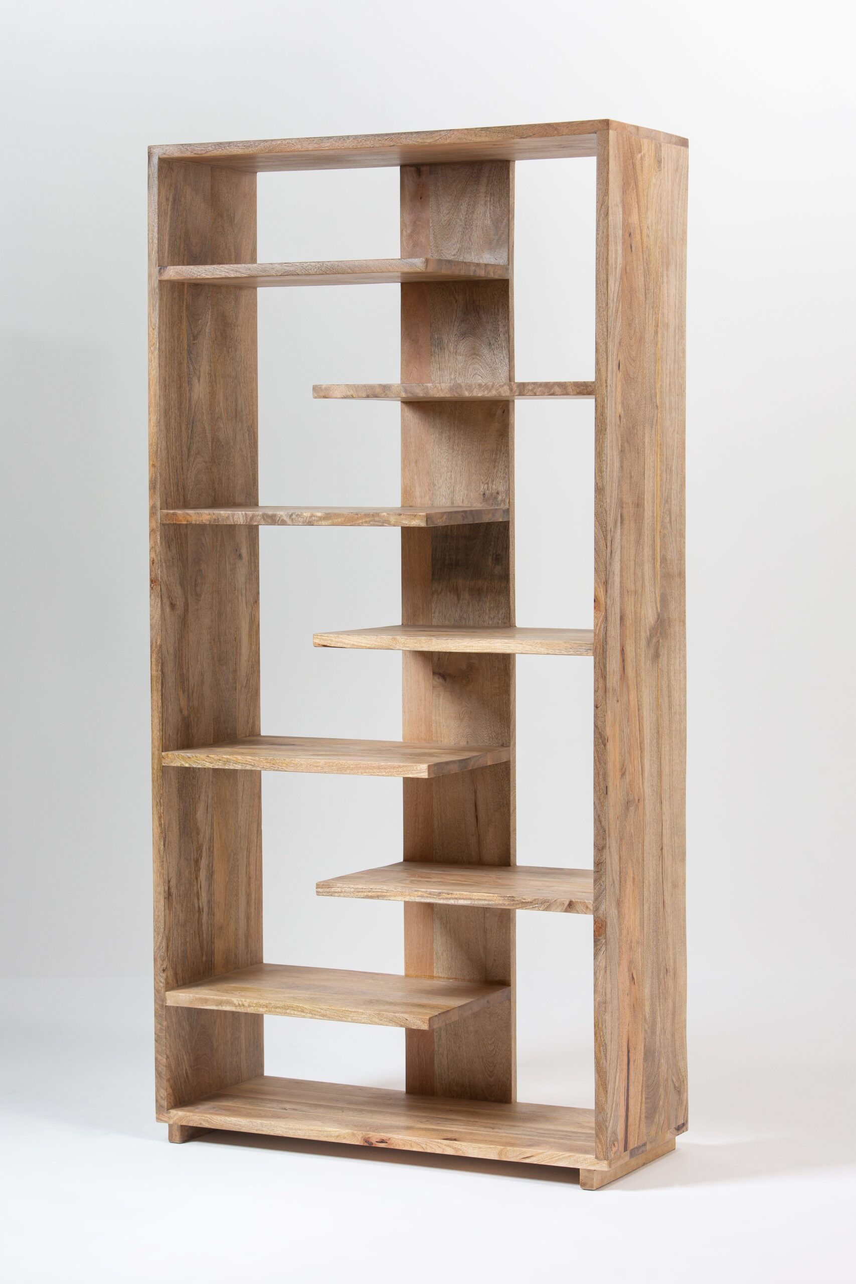 Lunette Wooden Display Shelves Unit - Image 2