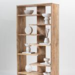 Lunette Wooden Display Shelves Unit