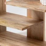 Lunette Wooden Display Shelves Unit