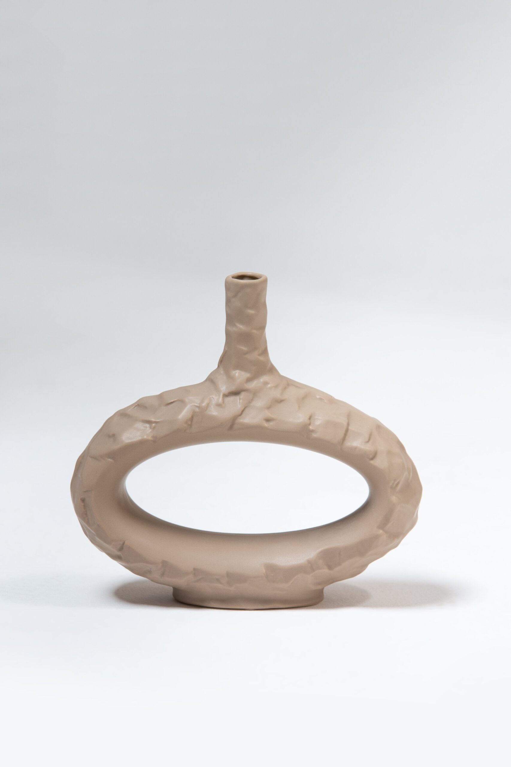 Desert Orbital Loop Ceramic Vase