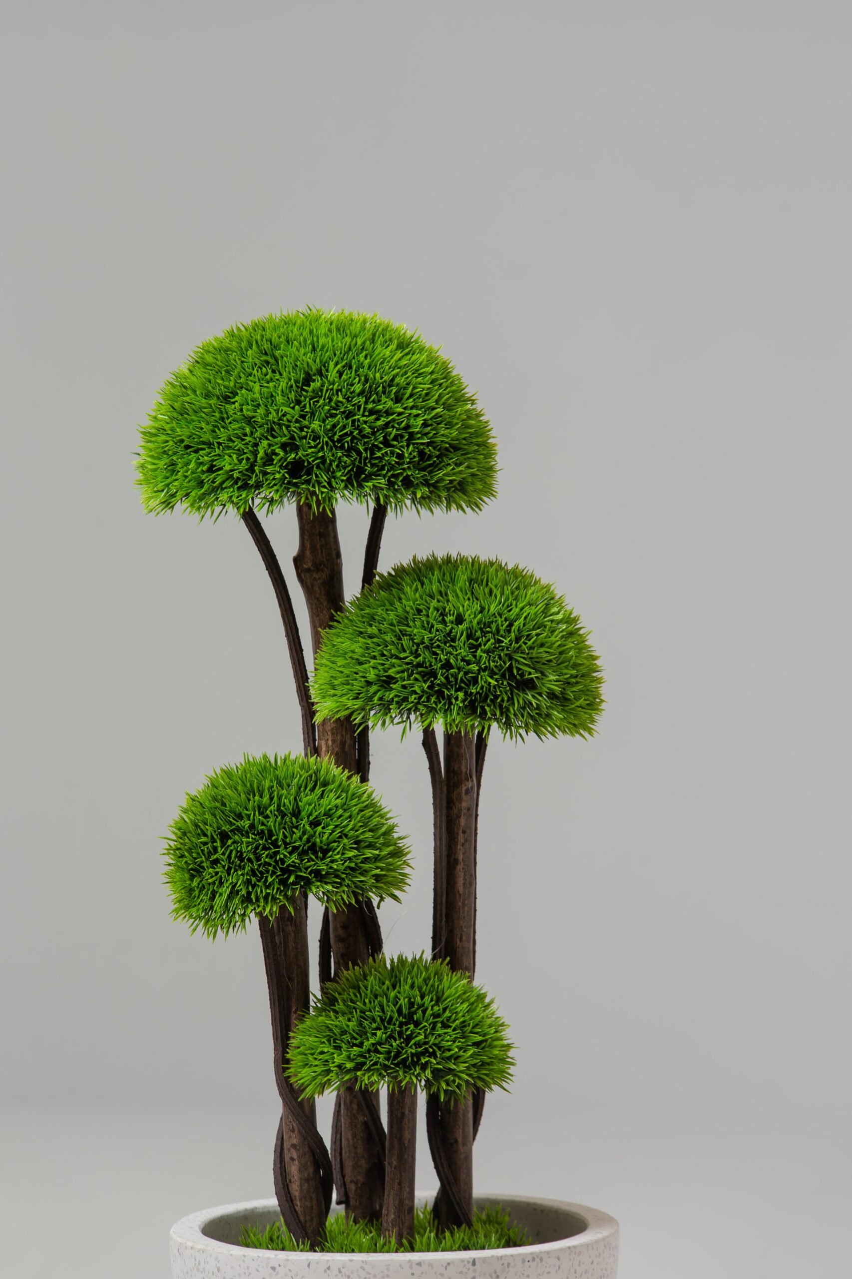 Artificial Moss Ball Bonsai Tree - Image 2
