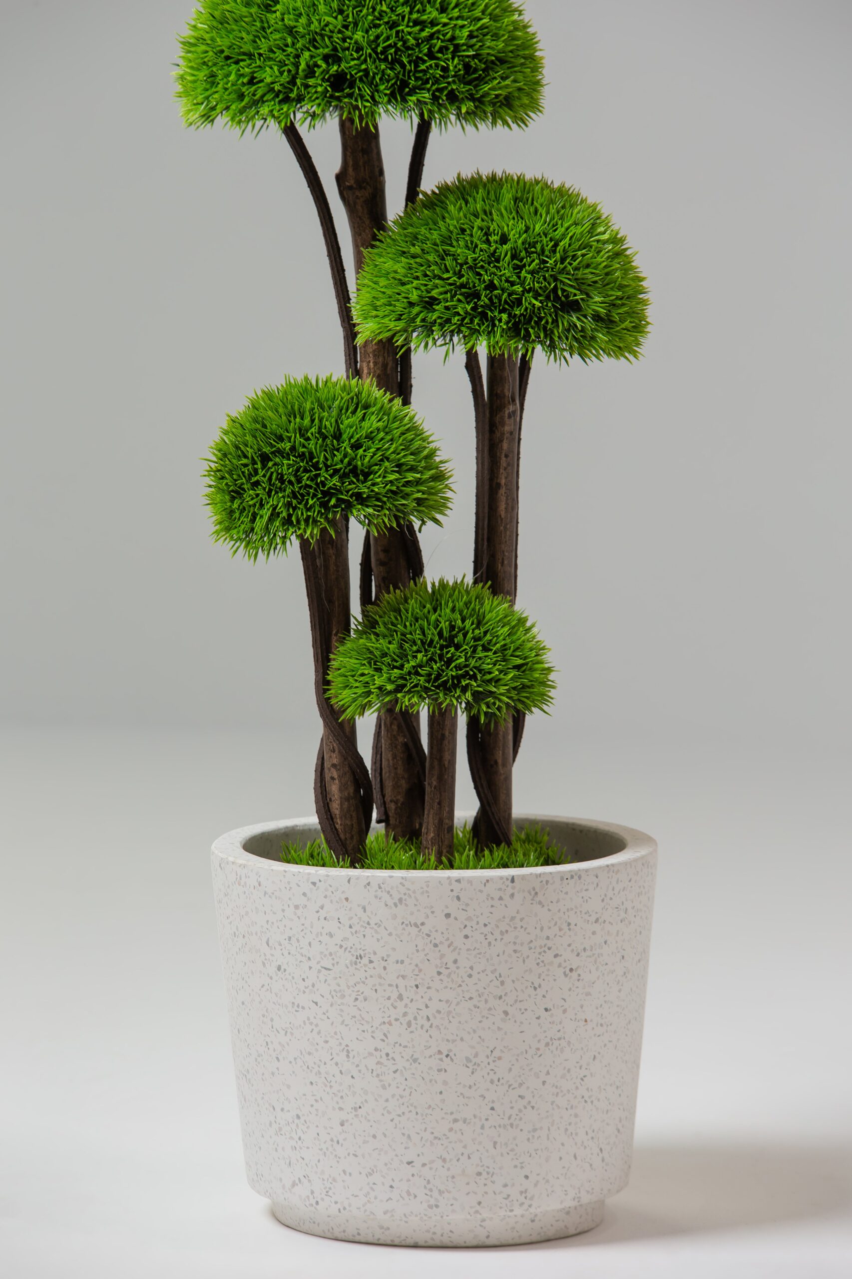 Artificial Moss Ball Bonsai Tree - Image 3