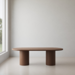 Meliora Mocha Microconcrete Dining Table
