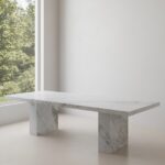 Avencia Calacatta Marble Dining Table