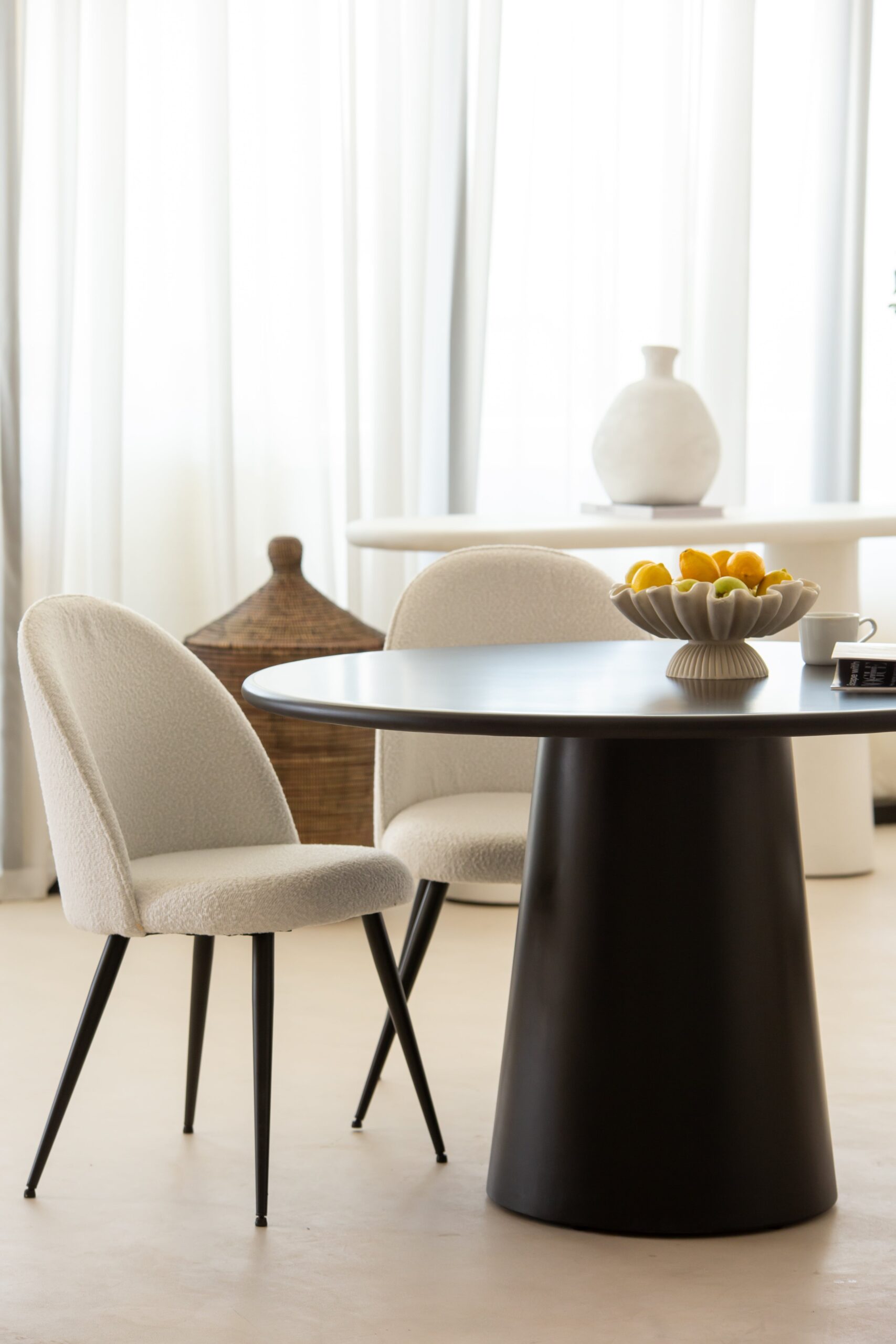 Orlena Boucle Dining Chair