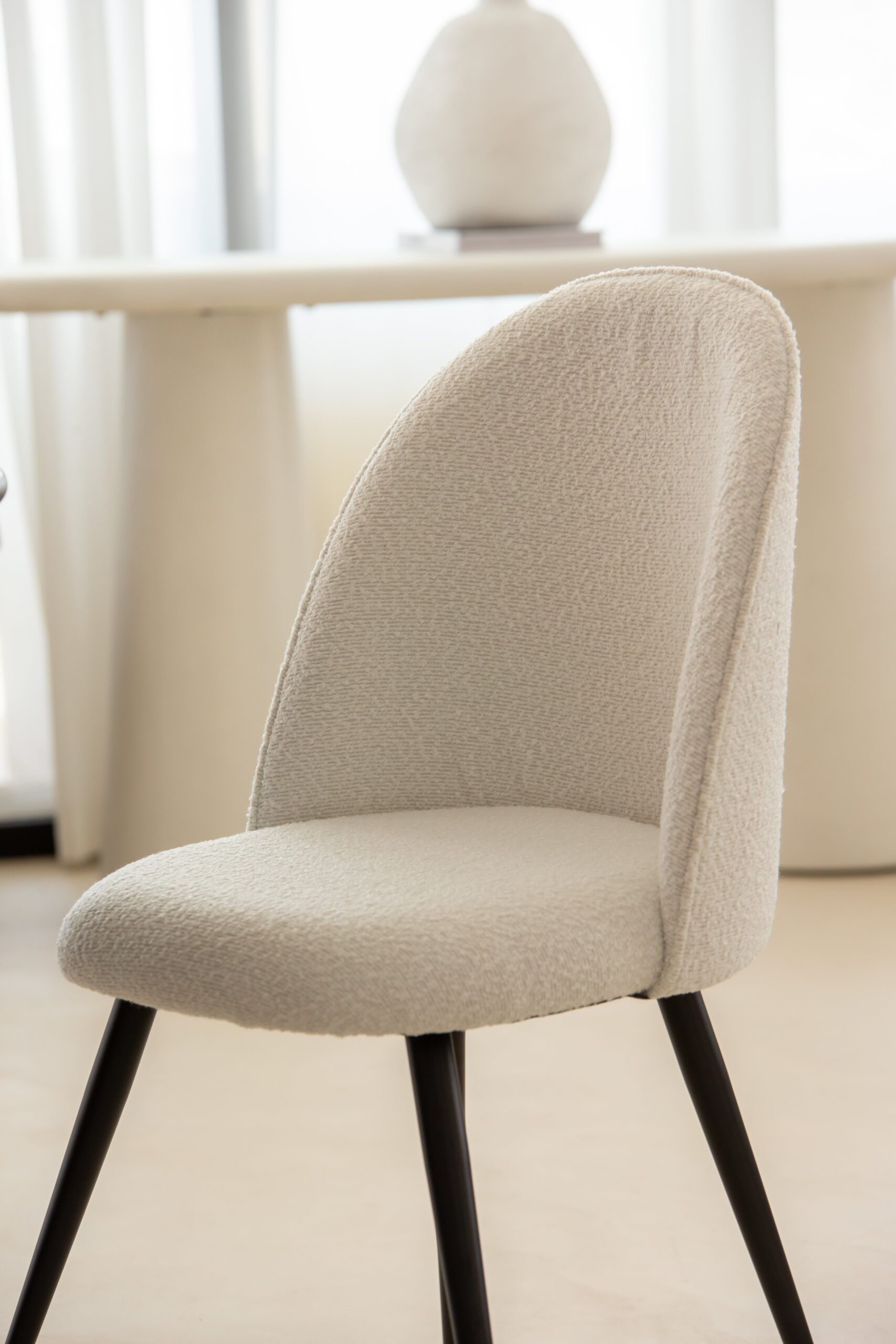 Orlena Boucle Dining Chair - Image 10