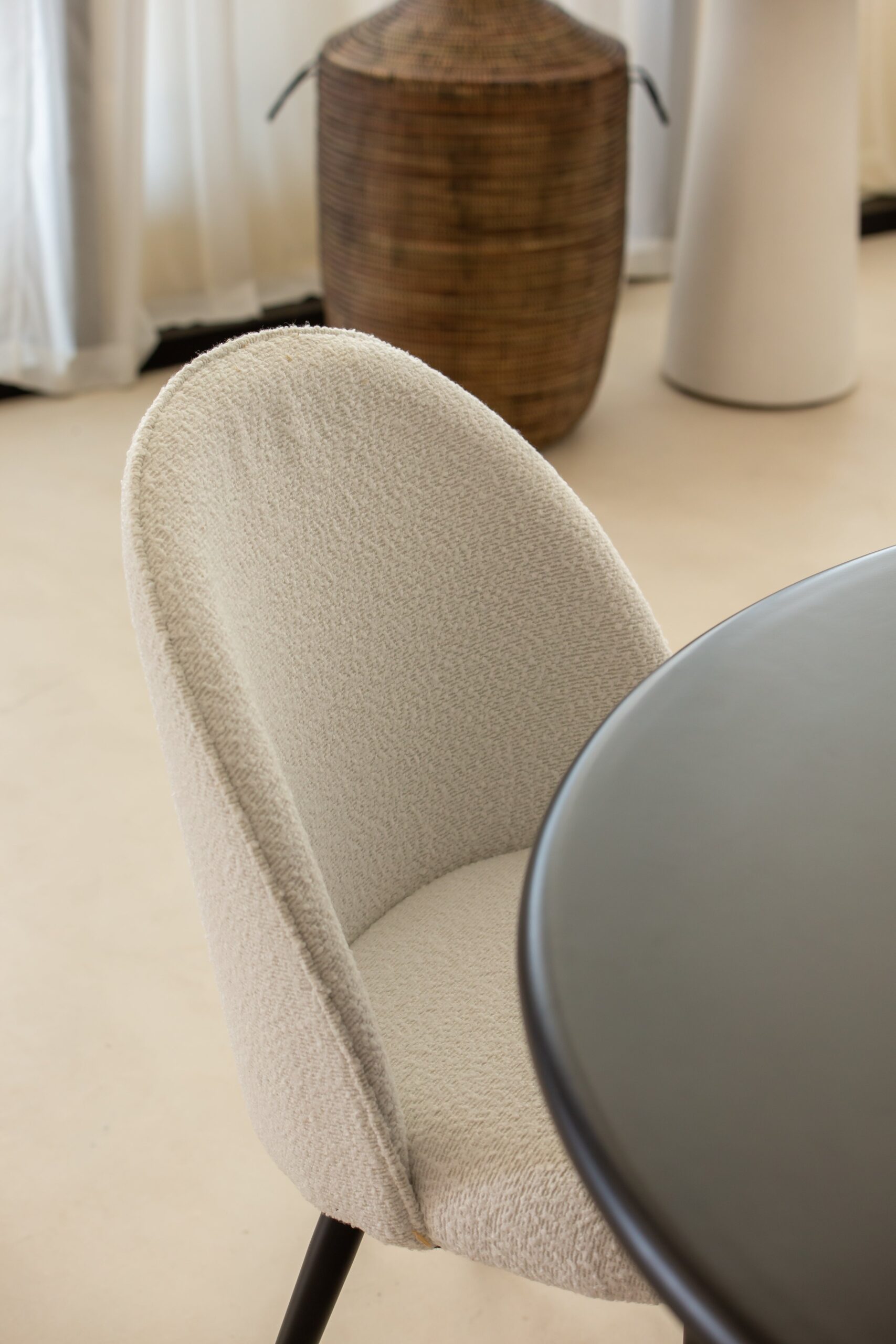 Orlena Boucle Dining Chair - Image 14