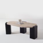 Hartley Travertine Coffee Table