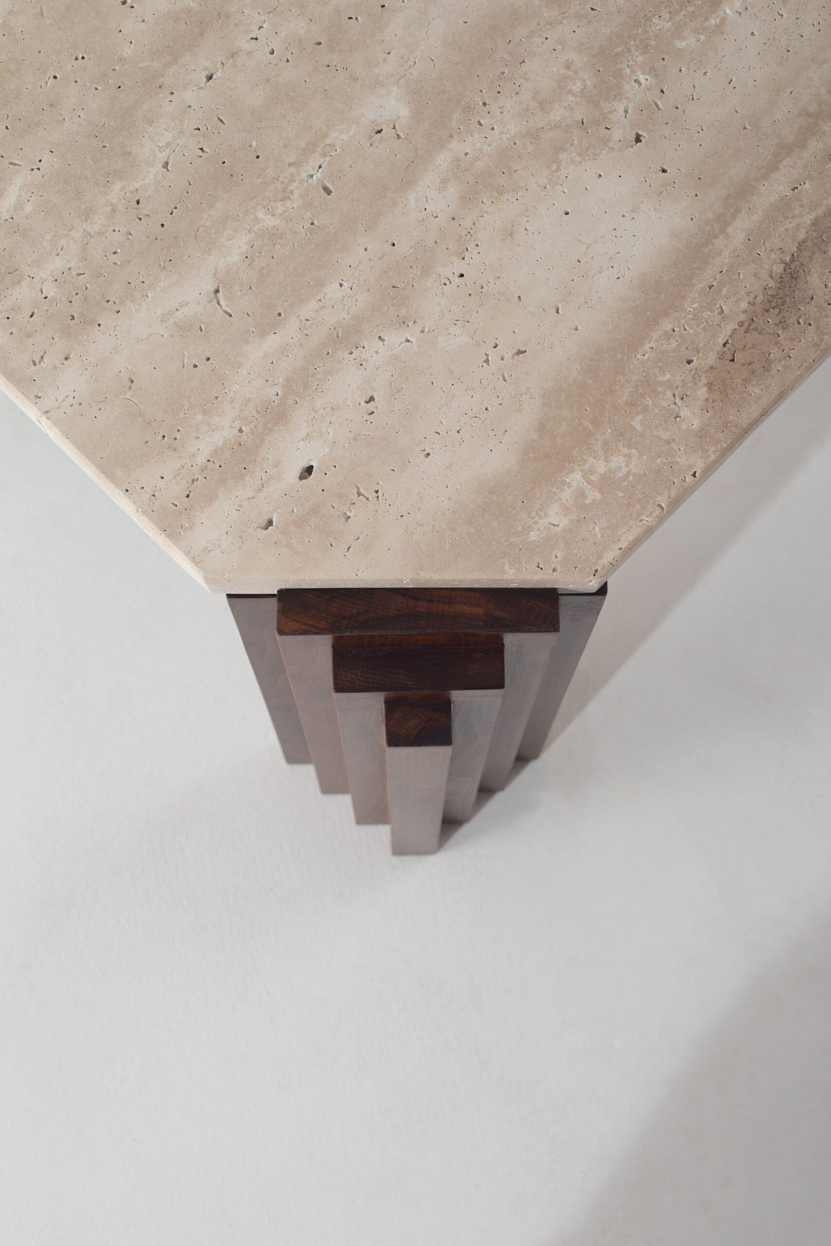 Ruslana Travertine Coffee Table - Image 2