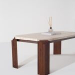 Ruslana Travertine Coffee Table