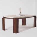 Ruslana Travertine Coffee Table
