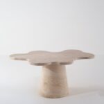 Filina Irregular Travertine Coffee Table