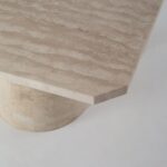 Mavra Travertine Dining Table