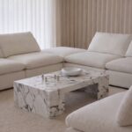 Evora Viola Marble Coffee Table