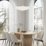 Titania Travertine Dining Table