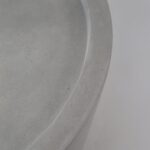 Alto Grey Microconcrete Round Coffee Table