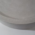 Alto Grey Microconcrete Round Coffee Table