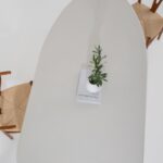 Portia Off White Microconcrete Dining Table
