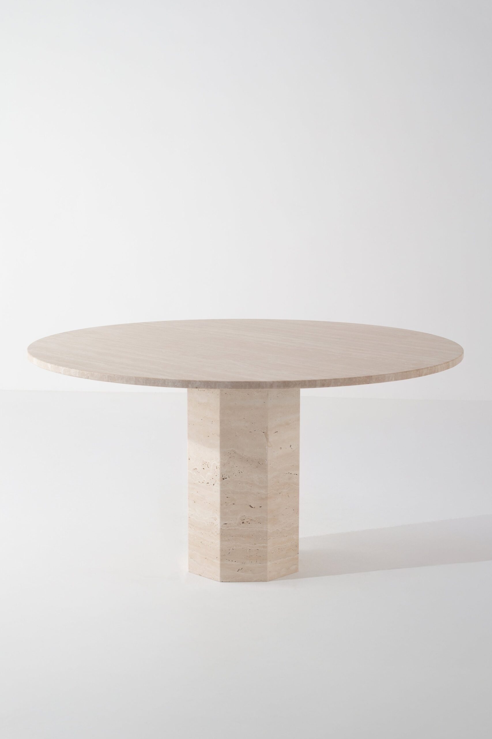 Merrigan Travertine Dining Table - Image 3
