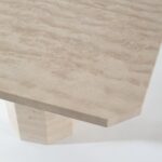 Devlin Travertine Dining Table