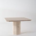 Devlin Travertine Dining Table
