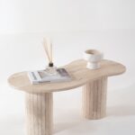 Lioren Travertine Coffee Table