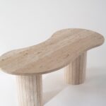 Lioren Travertine Coffee Table
