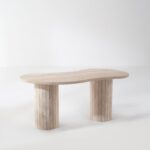 Lioren Travertine Coffee Table