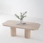 Starling Travertine Coffee Table