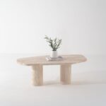 Riverine Travertine Coffee Table