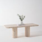 Brynella Travertine Coffee Table