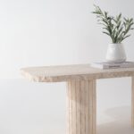 Brynella Travertine Coffee Table