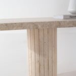 Brynella Travertine Coffee Table