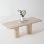 Brynella Travertine Coffee Table