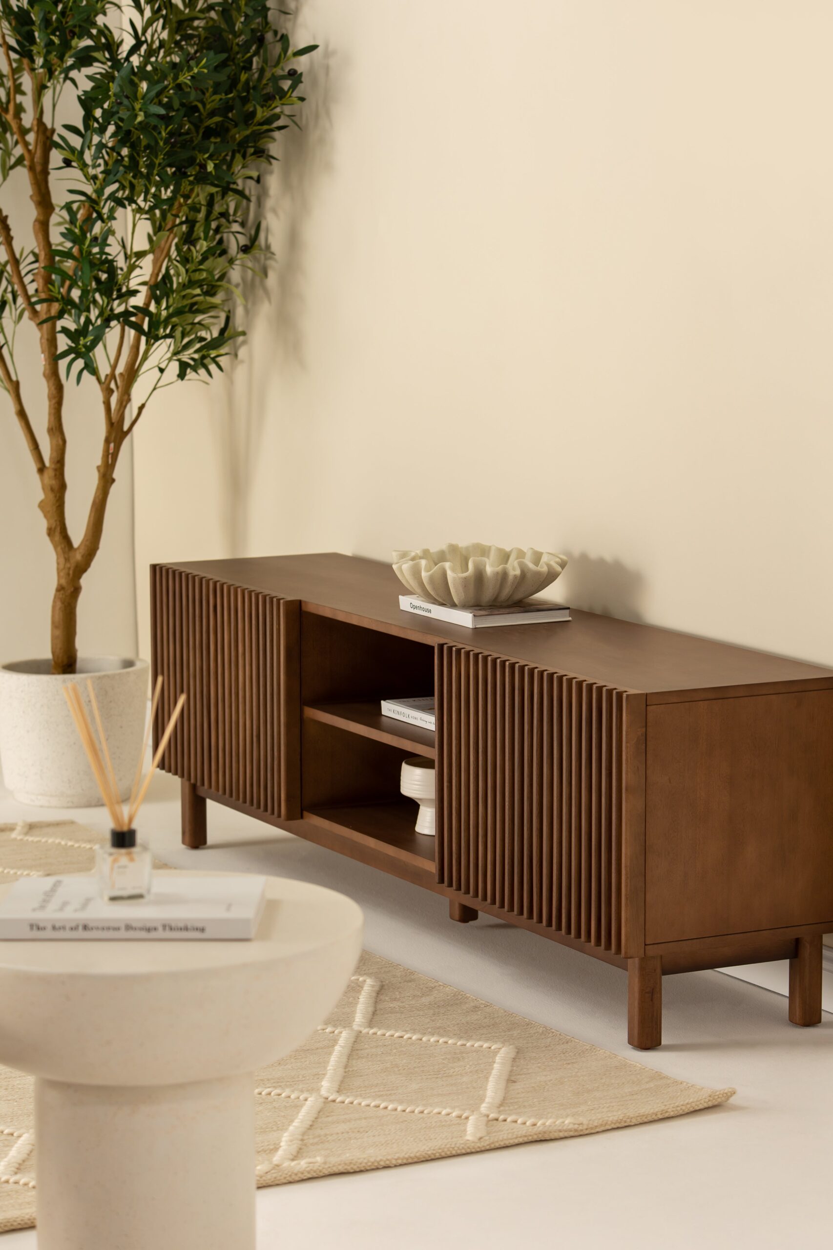 Julian Dark Wooden TV Unit - Image 5
