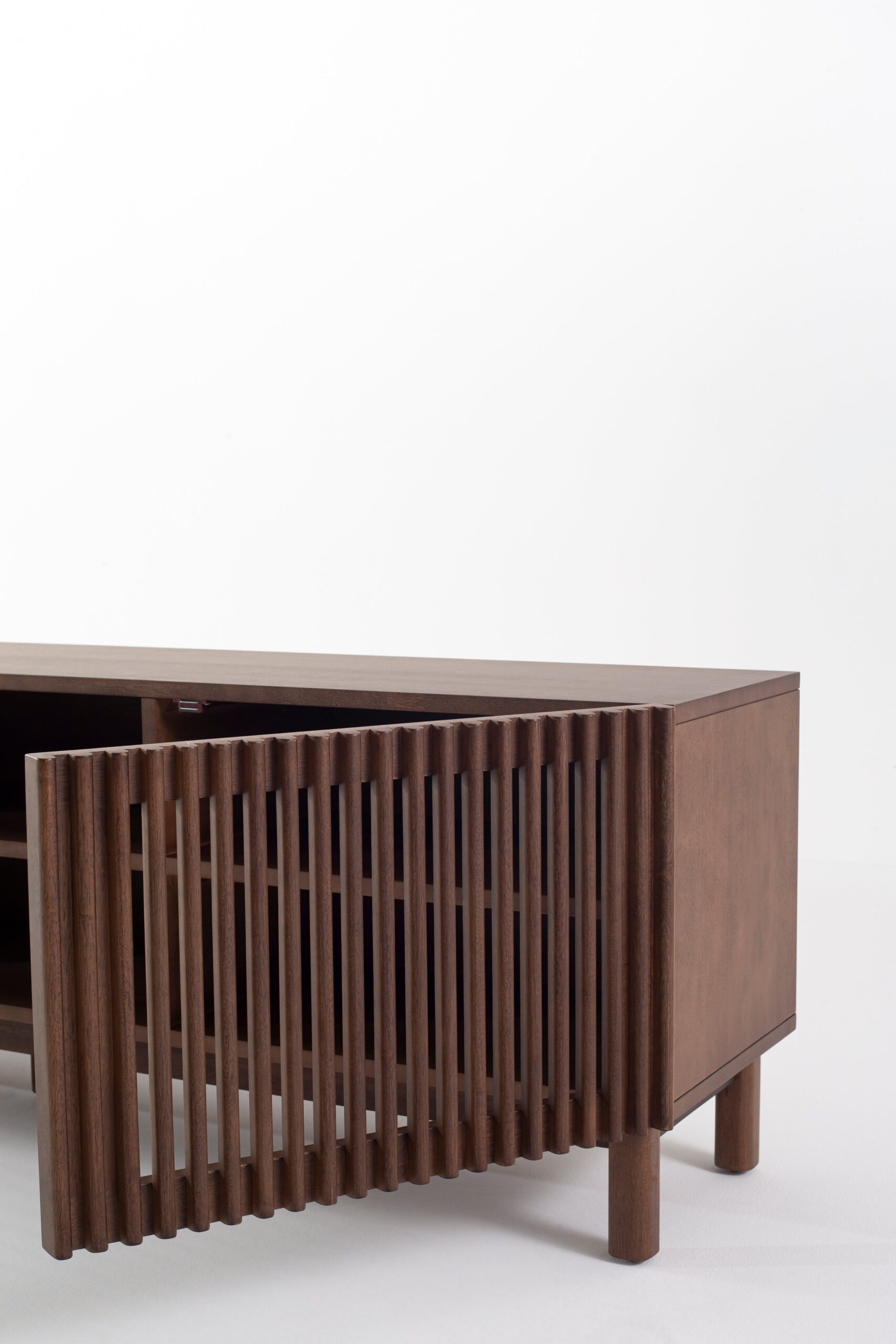Julian Dark Wooden TV Unit - Image 17
