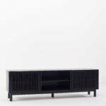 Julian Black Wooden TV Unit