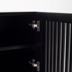 Julian Black Wooden TV Unit