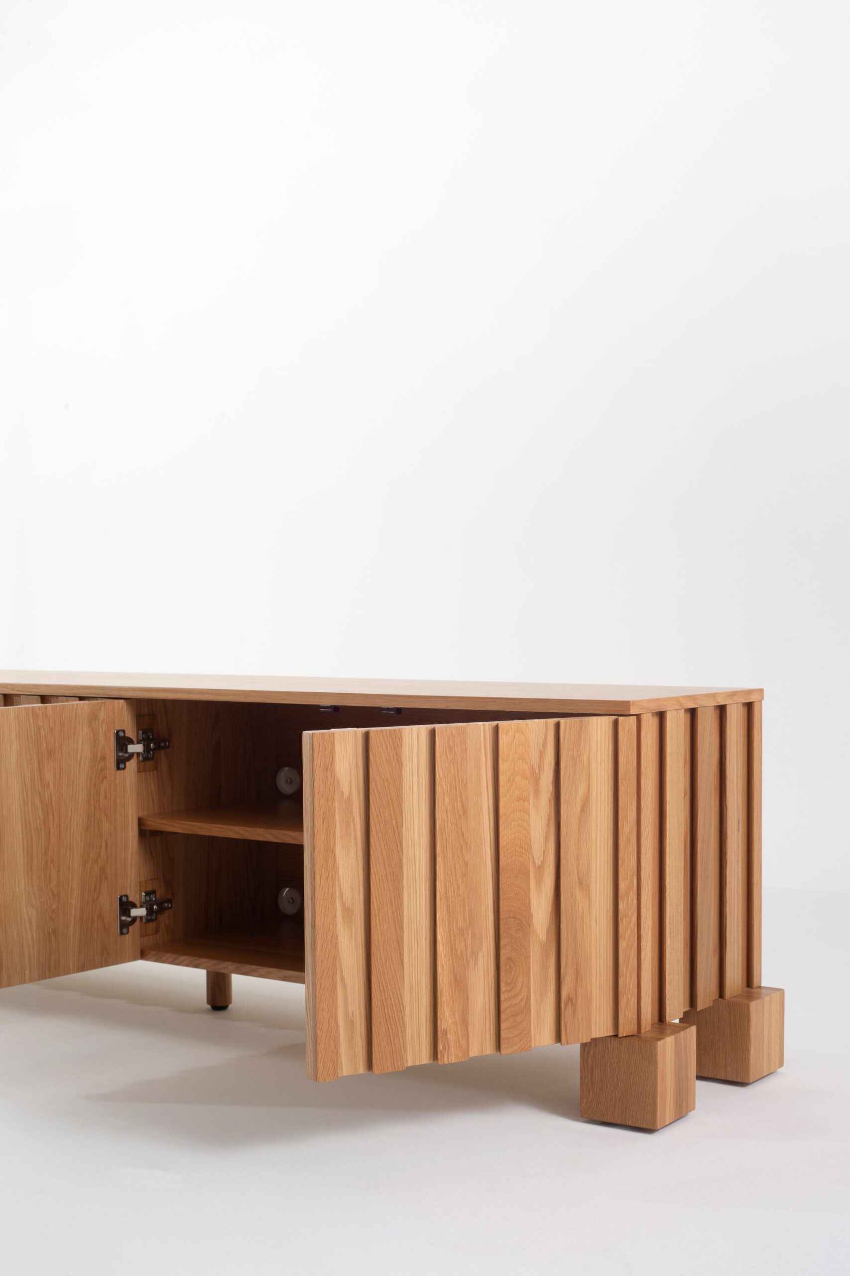 Nolan Natural Wooden TV Unit - Image 8