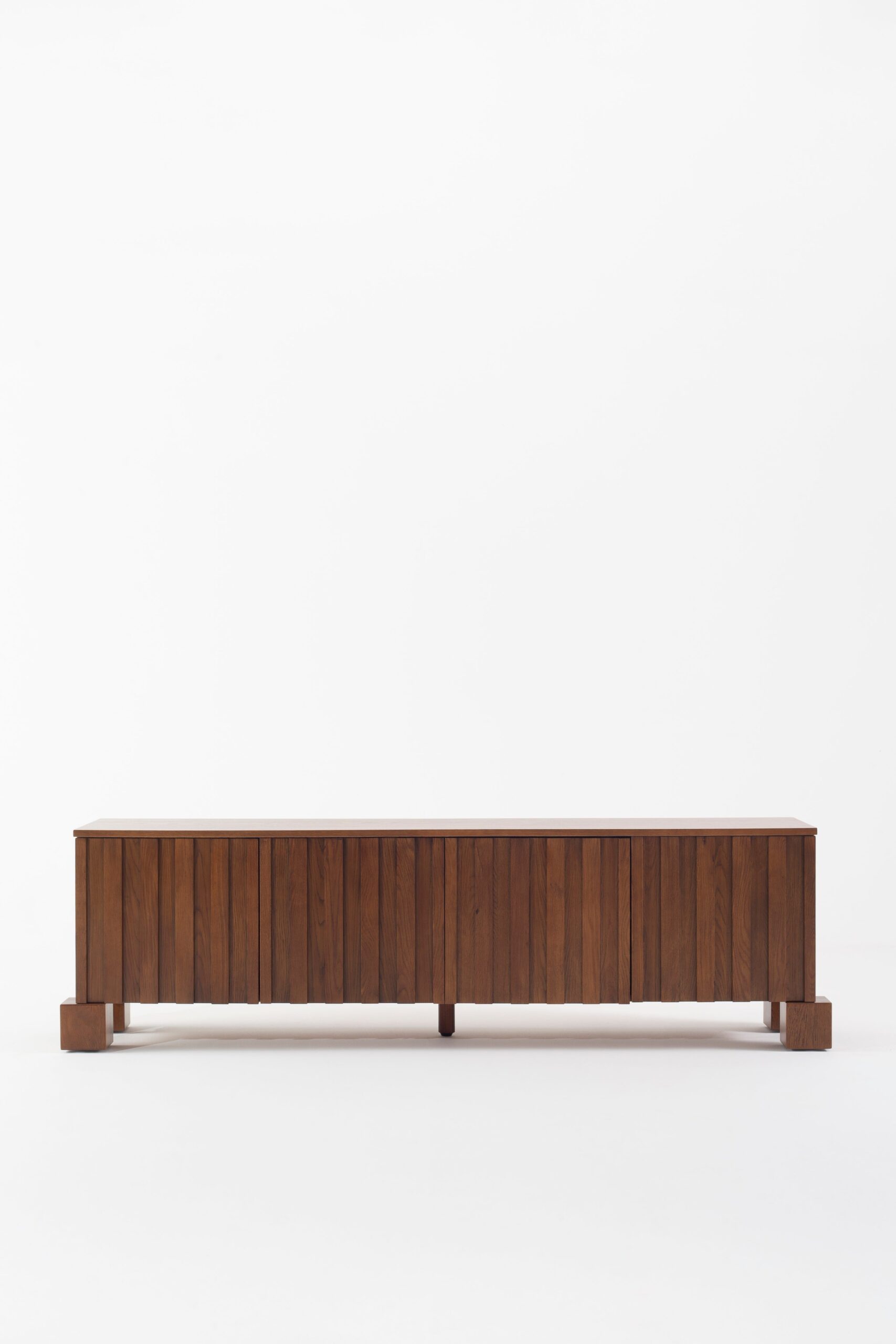 Nolan Dark Wooden TV Unit