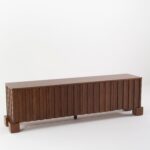 Nolan Dark Wooden TV Unit