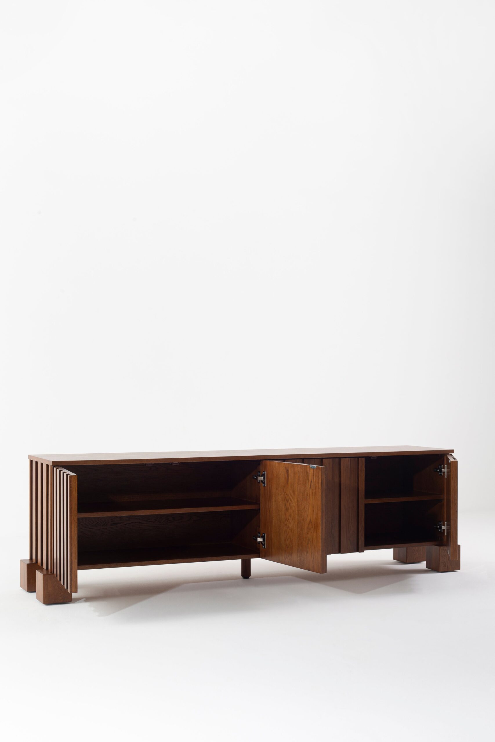 Nolan Dark Wooden TV Unit - Image 8