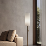 Lumen Gold Tower Floor Lamp